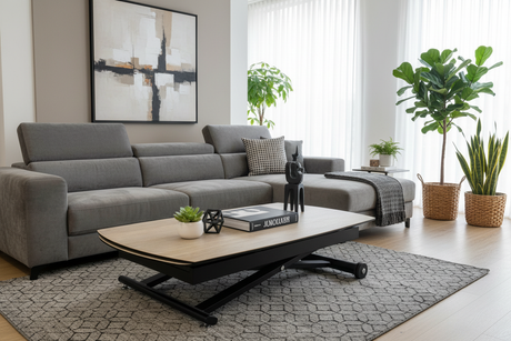 Table Lunella basse salon contemporain