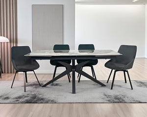 Table à manger marbre - Pierimport - Souffle d'intérieur