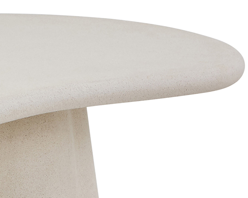 Table à manger organique béton - Rousseau - souffle d'intérieur