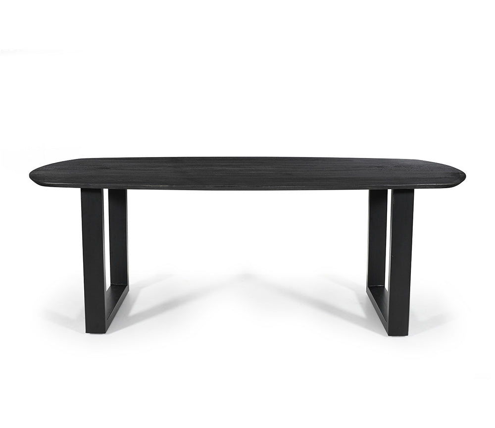 Table ovale de salle à manger en bois - Rousseau - Souffle d'intérieur