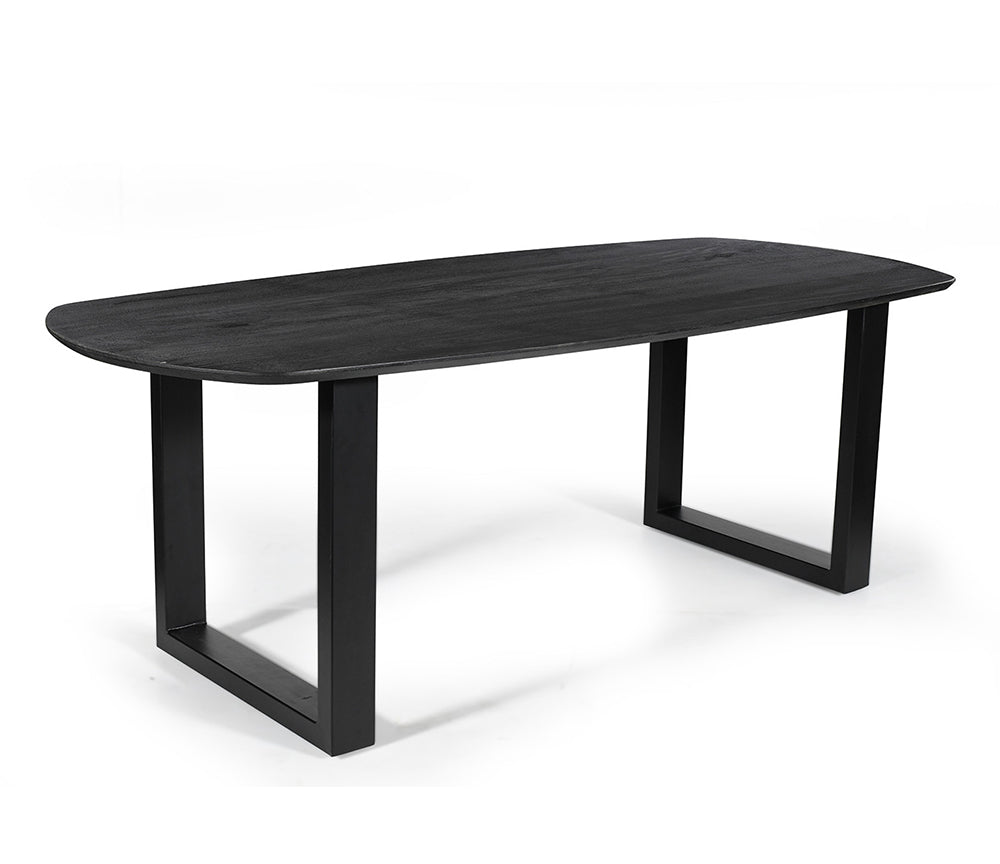 Table ovale de salle à manger en bois - Rousseau - Souffle d'intérieur