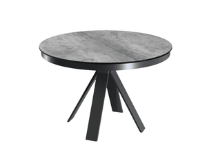 Table ronde céramique extensible Akante - Chanterelle
