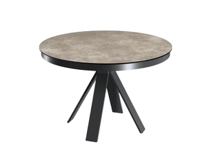 Table ronde céramique extensible Akante - Chanterelle