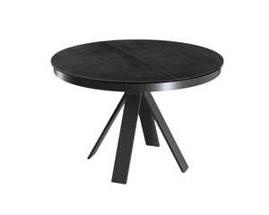 Table ronde céramique extensible Akante - Chanterelle