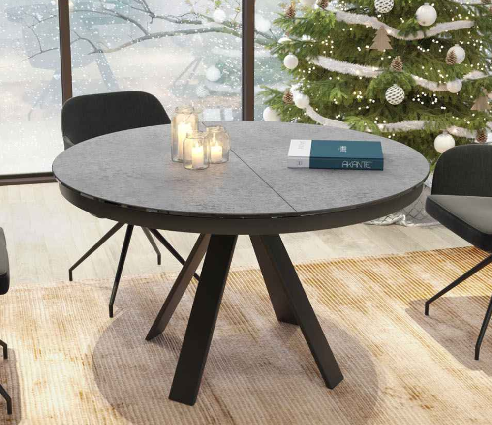 Table extensible céramique bois clair design - Souffle d'intérieur -  Souffle D'intérieur