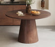 Table ronde de salle à manger en bois - Rousseau - Souffle d'intérieur