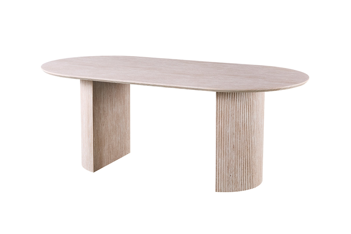 Black oval table 200x100 or 220x110cm - Lagosy