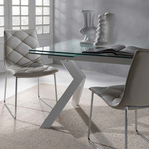 Table en verre extensible - William