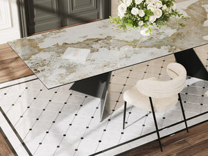 Extendable ceramic table 200x120cm - Washy