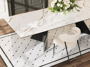 Extendable ceramic table 200x120cm - Washy