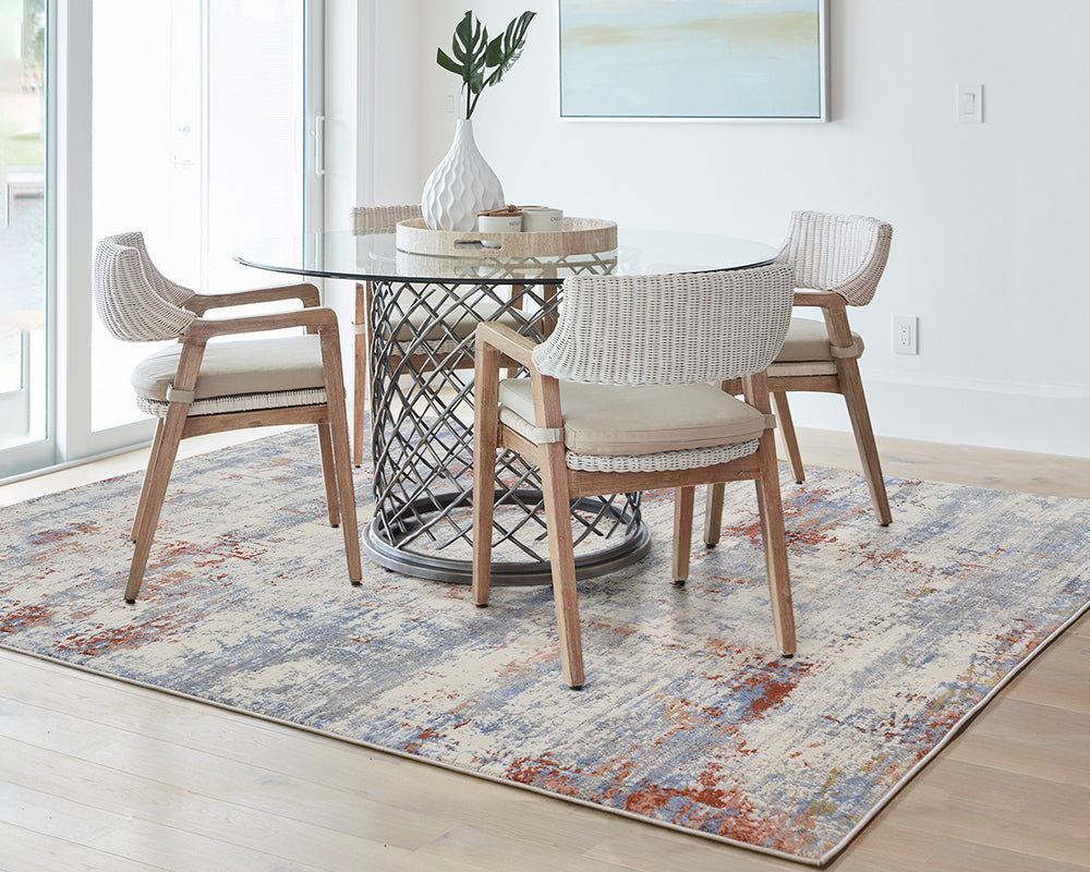 Tapis clair salon épaisseur 8,5 mm - Salgueiro rugs - Souffle d'Intérieur