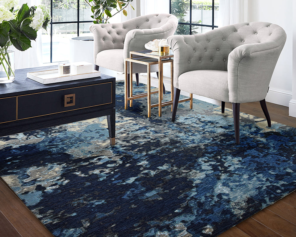 Tapis coloré pour salon - Salgueiro rugs - Souffle d'Intérieur