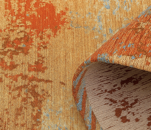 Détail texture chenille haut de gamme Ametist