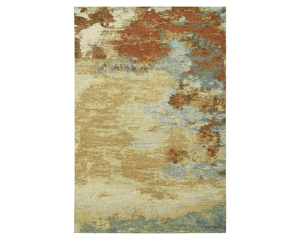 Tapis salon moderne couleur chaude - Salgueiro rugs - Souffle d'Intérieur