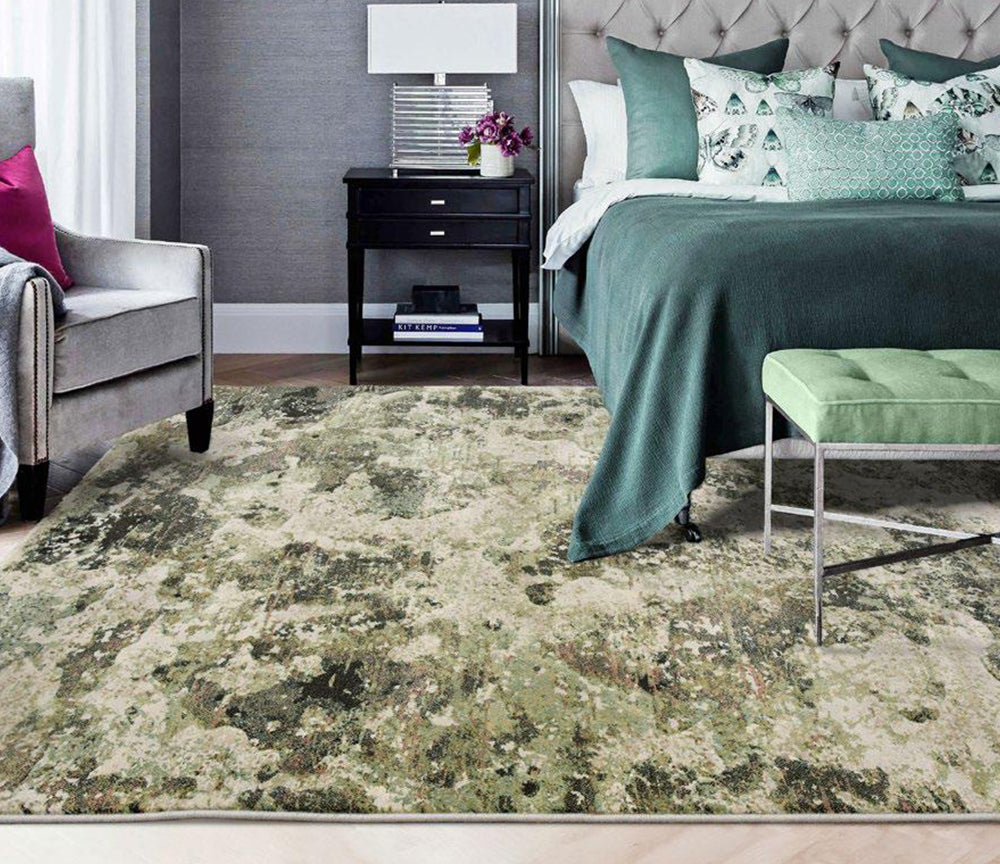 Tapis De Chambre Doux Style Pastoral Fleurs Vignes, Tapis De