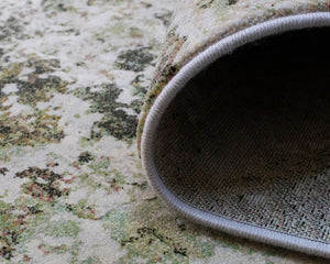 Tapis de chambre vert tacheté - Salgueiro rugs - Souffle d'Intérieur