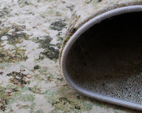 Tapis de chambre vert tacheté - Salgueiro rugs - Souffle d'Intérieur