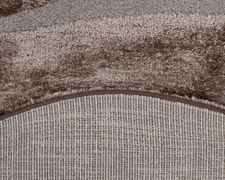 Tapis épais salon marron - Salgueiro rugs - Souffle d'Intérieur