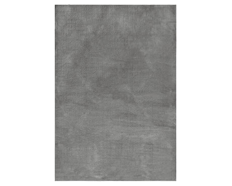 Tapis gris pour salon en microfibre - Salgueiro rugs - Souffle d'Intérieur