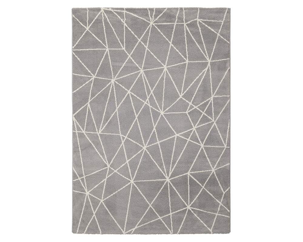 Tapis gris salon contemporain - Salgueiro rugs - Souffle d'Intérieur