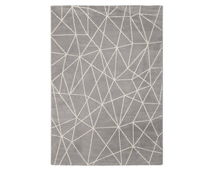 Tapis gris salon contemporain - Salgueiro rugs - Souffle d'Intérieur