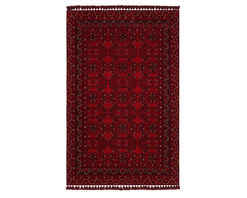 Tapis orient rouge - Salgueiro rugs - Souffle d'Intérieur