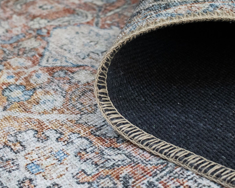 Tapis oriental bleuté - Salgueiro rugs - Souffle d'Intérieur