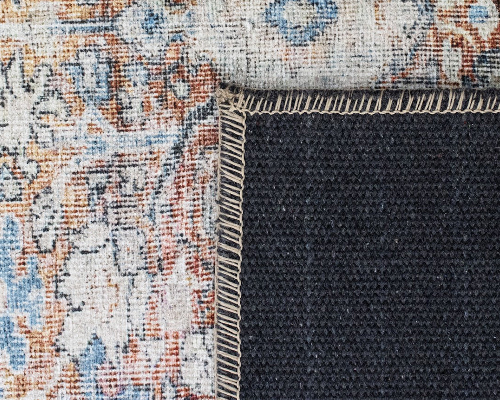 Tapis oriental bleuté - Salgueiro rugs - Souffle d'Intérieur