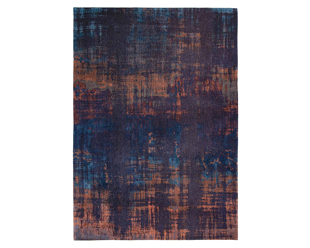 Tapis original salon multicolore - Salgueiro rugs - Souffle d’Intérieur