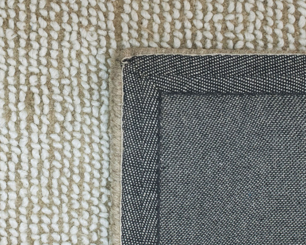 Tapis pour le salon unicolore beige - Salgueiro rugs - Souffle d'Intérieur
