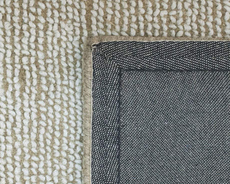 Tapis pour le salon unicolore beige - Salgueiro rugs - Souffle d'Intérieur