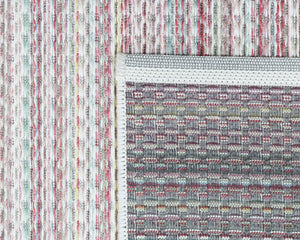 Tapis pour terrasse extérieur à rayure - Salgueiro rugs - Souffle d’Intérieur