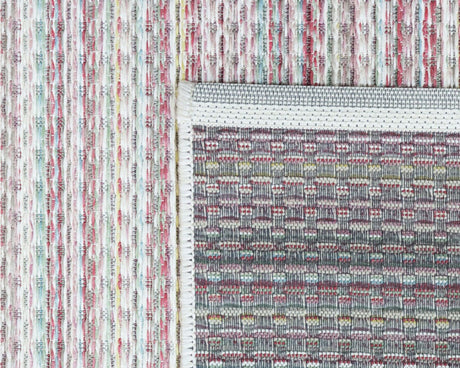 Tapis pour terrasse extérieur à rayure - Salgueiro rugs - Souffle d’Intérieur