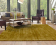 Tapis rectangulaire salon unicolore moutarde - Salgueiro rugs - Souffle d'Intérieur