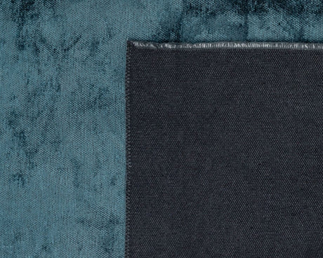Tapis salon bleu bicolore - Salgueiro rugs - Souffle d’Intérieur