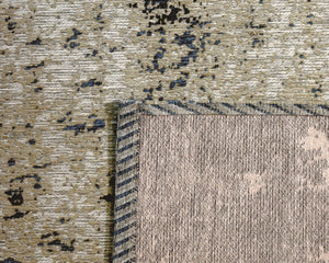 Tapis salon beige tacheté bleu - Salgueiro rugs - Souffle d’Intérieur