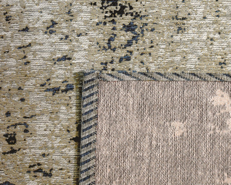 Tapis salon beige tacheté bleu - Salgueiro rugs - Souffle d’Intérieur