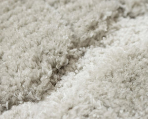 Tapis salon épais gris clair - Salgueiro rugs - Souffle d'Intérieur