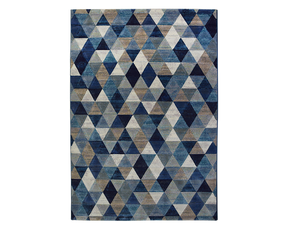 Tapis salon geometrique multicolore - Salgueiro rugs - Souffle d'Intérieur