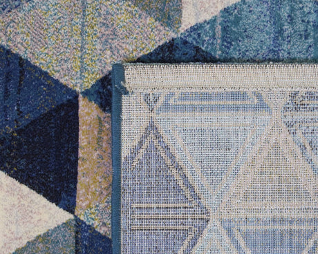 Tapis salon geometrique multicolore - Salgueiro rugs - Souffle d'Intérieur