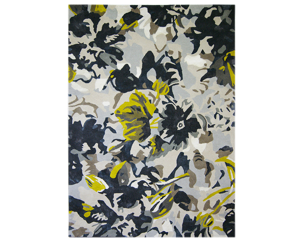 Tapis salon multicolore floral sobre - Salgueiro rugs - Souffle d'Intérieur