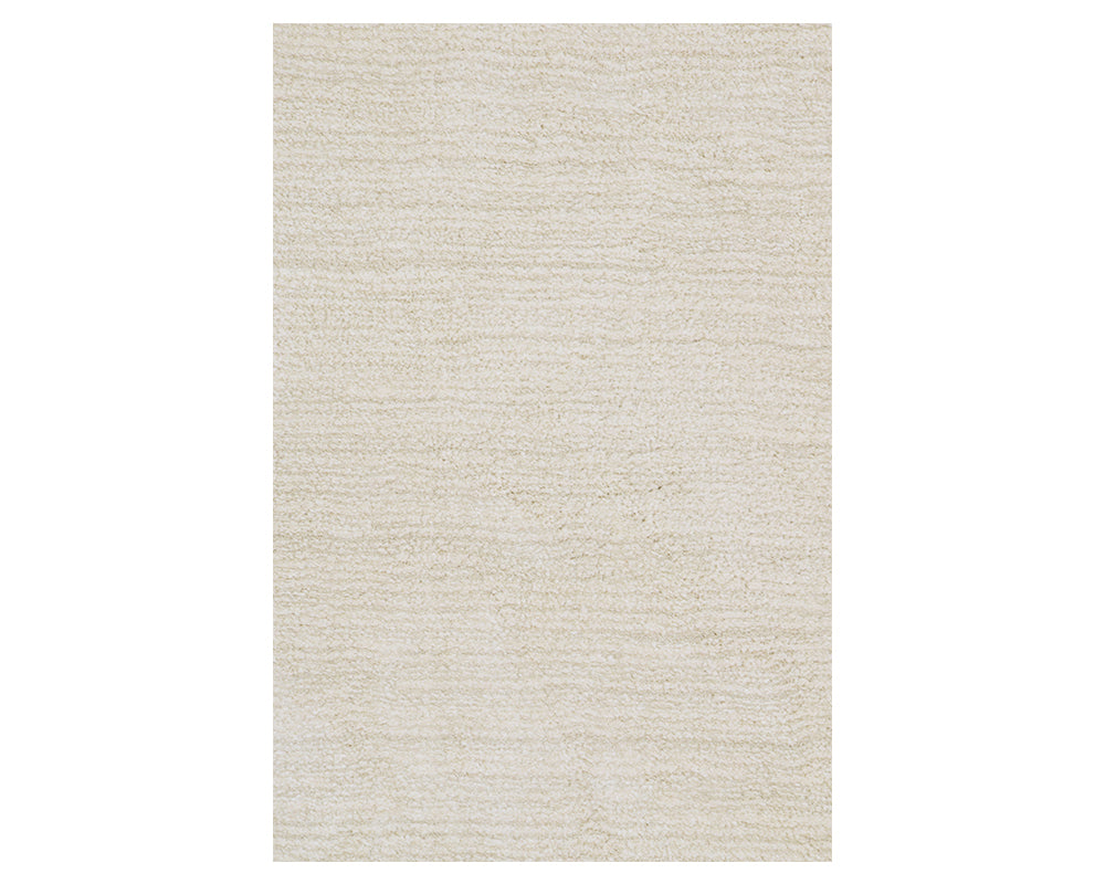 Tapis salon uni beige clair - Salgueiro rugs - Souffle d'Intérieur