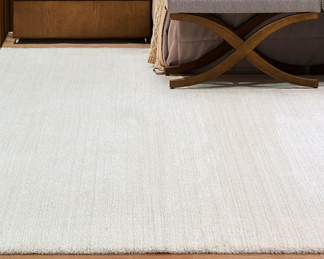 Tapis salon uni beige clair - Salgueiro rugs - Souffle d'Intérieur