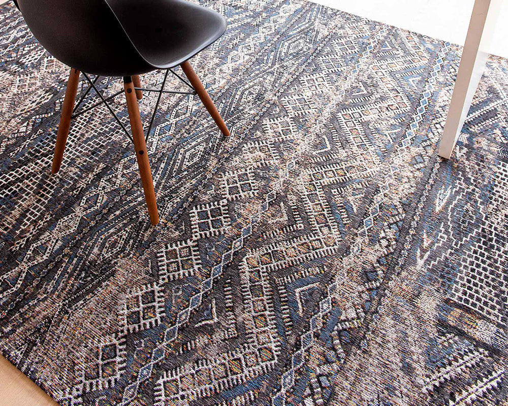 Tapis salon vintage ancien - Salgueiro rugs - Souffle d’Intérieur