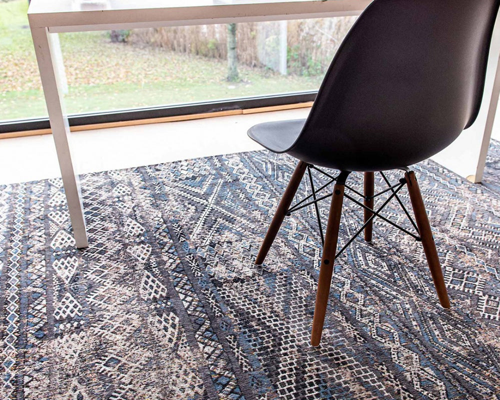 Tapis salon vintage ancien - Salgueiro rugs - Souffle d’Intérieur