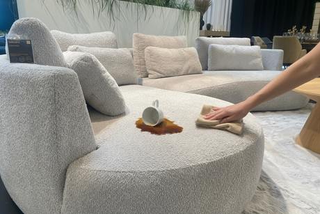 Traitement anti-tache - canapé Martine bouclette