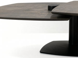 zoom-Détail plateau – modèle tonga – céramique finition 