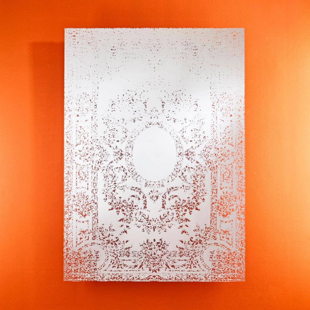 Miroir mural design rectangulaire - Olivier