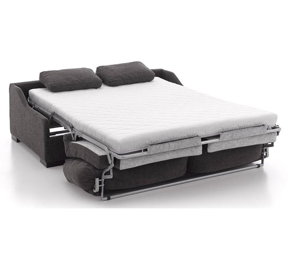 Canapé convertible 3 places Taha – système rapido – ouvert – tissu