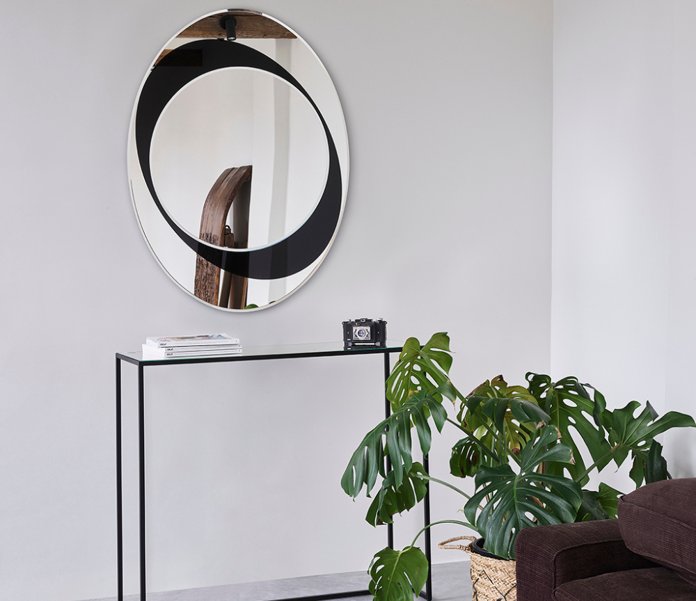 Miroir mural design moderne ovale - Spherelle